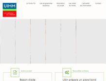 Tablet Screenshot of fonds-f2i.fr